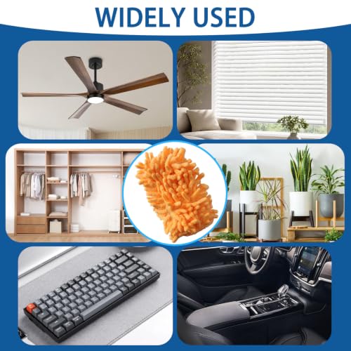 Reusable Chenille Duster Refills Kit for Swiffer & Similar Handles
