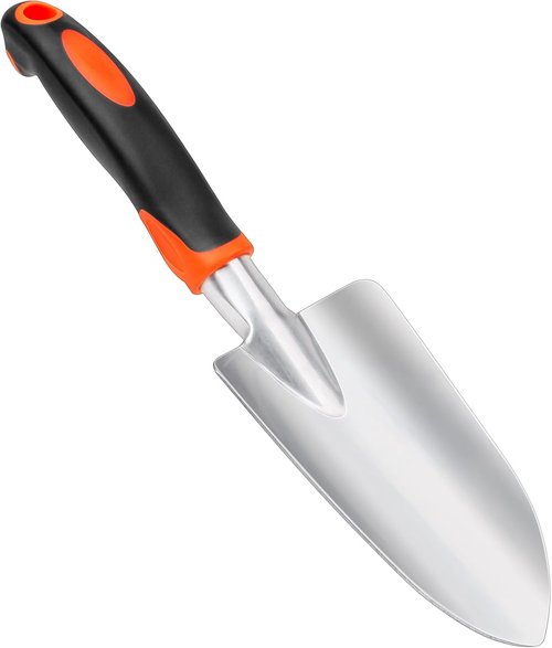 Garden Hand Trowel by [Brand Name] - Heavy Duty Ergonomic Shovel for Easy Digging | Rust Resistant, Orange
