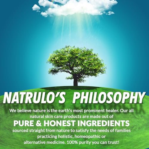Natrulo Dead Sea Salt Soap Bar with Goat's Milk - 4oz Face and Body Cleansing Bar for Eczema, Psoriasis, and Acne