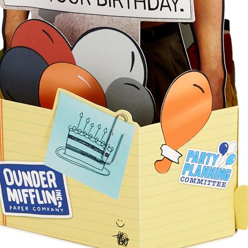 Hallmark The Office Dwight Schrute 3D Pop-Up Birthday Card