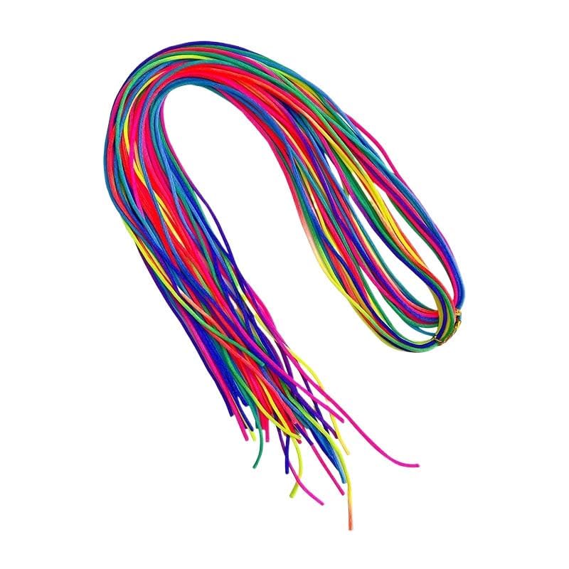 Gryshanyun Gradient Hair Ties - 32Pcs Nylon Ribbons for Braids