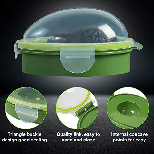 Avocado Saver Storage Container with Snap-On Lid for Freshness