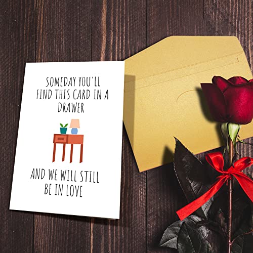 Funny Valentine's Day Card for Him/Her - Unique Anniversary Card