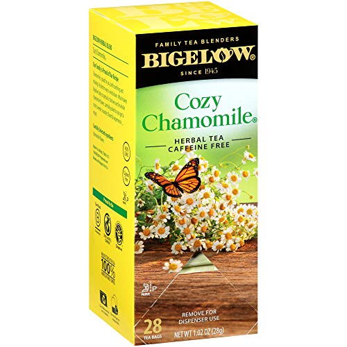 Bigelow Cozy Chamomile Herbal Tea Bags - 28 Count (Pack of 3)