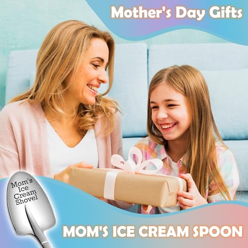 Stainless Steel Ice Cream Shovel Spoon - Perfect Gifts for Moms