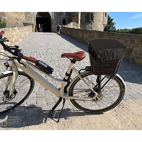 35L Bicycle Rear Rack Rain Cover Bike Trunk Rain Cover Black