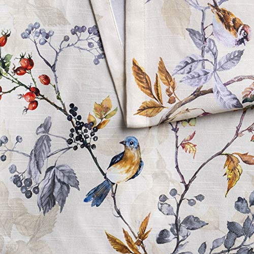 Equinoxe Beige 100% Cotton Table Runner 14.5" x 48" - Seasonal Decor