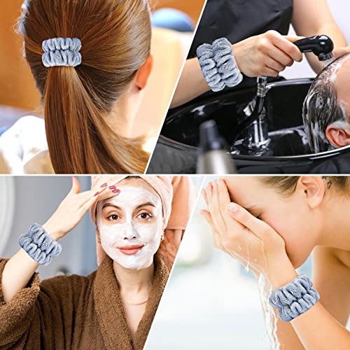 Dorbetar Microfiber Wrist Towels for Washing Face 2 Pcs