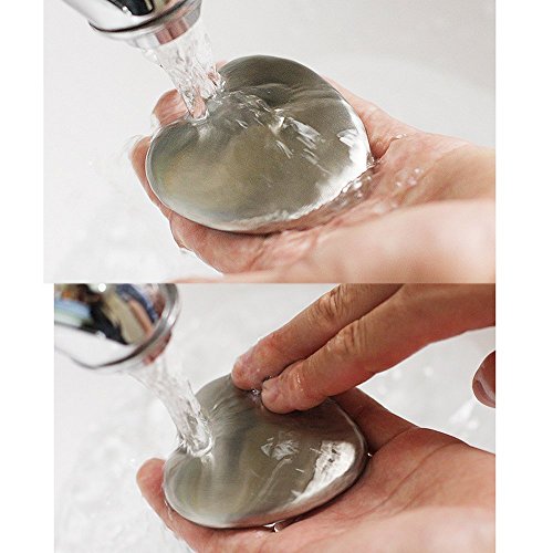 Kingzhuo Stainless Steel Soap Bar - Odor Remover for Kitchen