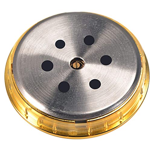 Gold Round Analog Hygrometer for Humidors - 1-3/4" Diameter