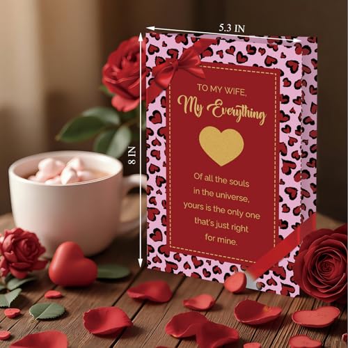 Valentine's Day Card for Wife - Romantic Love Note