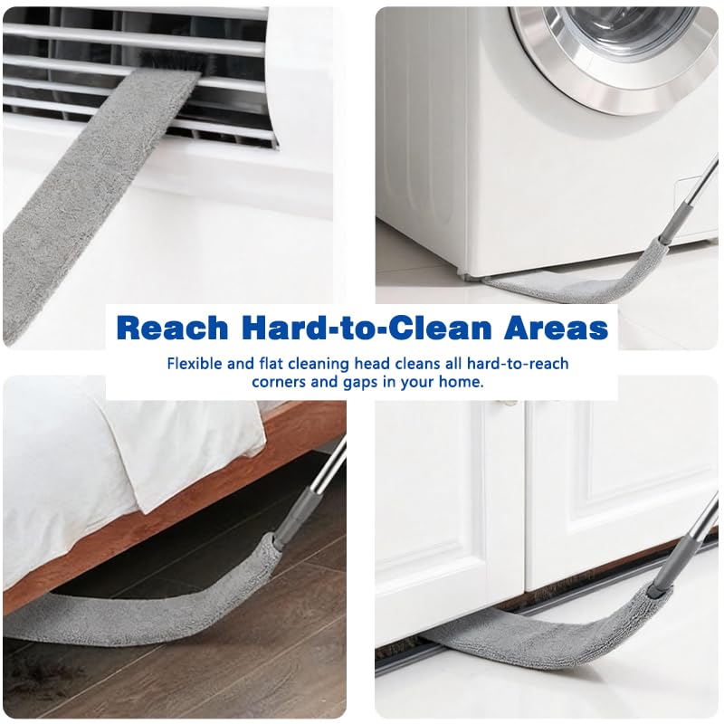 PLumeLux Retractable Gap Duster with 2 Washable Microfiber Cloths