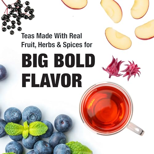 Tiesta Tea Blueberry Wild Child Loose Leaf Herbal Tea - 25 Cup Pouch