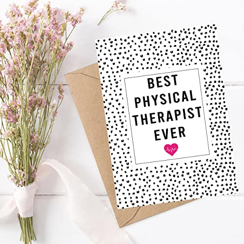 Physical Therapist Appreciation Card - 5x7 Premium Quality