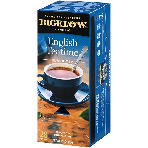 Bigelow English Teatime Black Tea - 28 Foil-Wrapped Bags