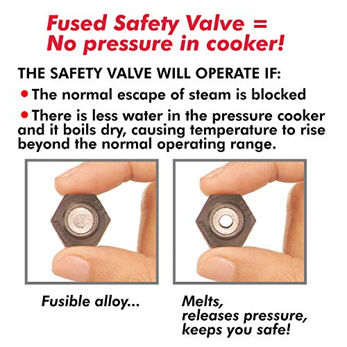 Hawkins Aluminium Safety Valve for 1.5L to 14L Pressure Cookers