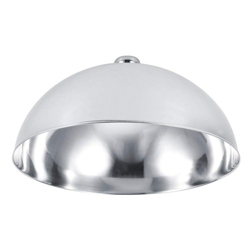 Dish Cover Lid, Polished Stainless Steel Food Serving Cover Cloche Dome Plate for Hotel Buffet Restaurant (12.5 inch silver tripod)