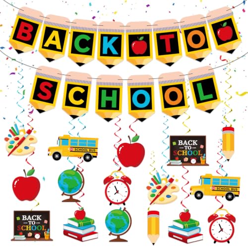 Welcome Back to School Banner Kit - Pencil Design Classroom Decor