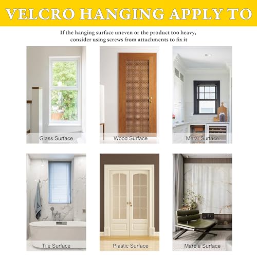 NICETOWN Thermal Insulated French Door Curtain 36" x 72" Greyish White