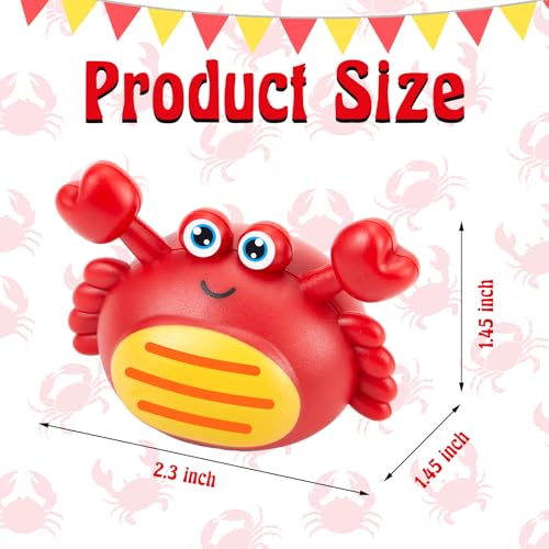 Civaner 6 Pack Mini Crab Pull Back Toy Cars for Kids