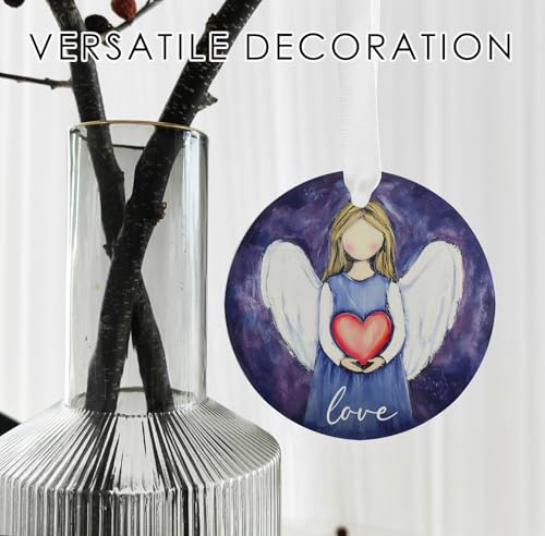 Love Angel Christmas Ornament Memorial Keepsake 3-Inch Gift Boxed
