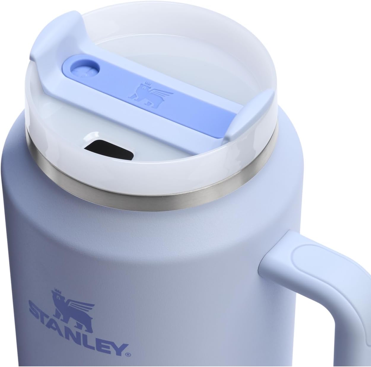 STANLEY Quencher H2.0 Tumbler - 64 oz Insulated Stainless Steel Cup with Handle & Straw | BPA-Free Dew Drop