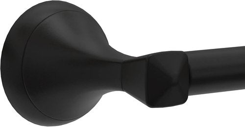 Delta Toilet Paper Holder - Spring Loaded Design | Matte Black Finish | Wall Mountable