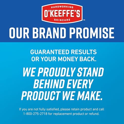 O'Keeffe's Healthy Feet Cream for Extremely Dry Feet, 3 oz Travel Tube