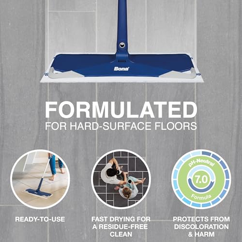 Bona Multi-Surface Wet Cleaning Pads - 12-Pack Unscented Floor Mop Refills