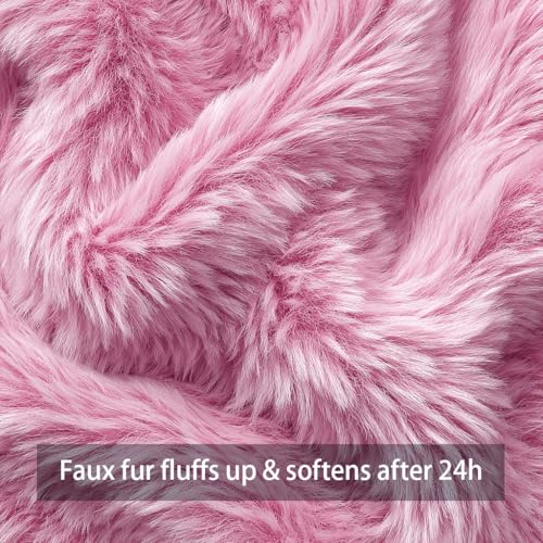 4TH Emotion Pink Halloween Pumpkin Throw Pillow Covers, 18x18 Set of 2