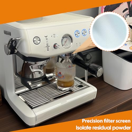 53mm Espresso Filter Screen Set - 3 Pcs Stainless Steel Puck Screen