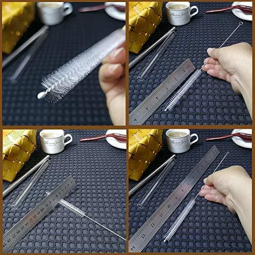 12-Inch Extra Long Straw Cleaner Brush Set - 10 Pack for Stanley Mugs