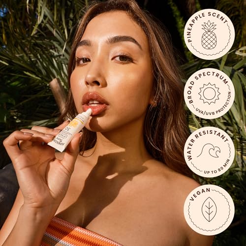 Hawaiian Tropic Pineapple SPF 30 Sunscreen Lip Balm, 0.3 Oz