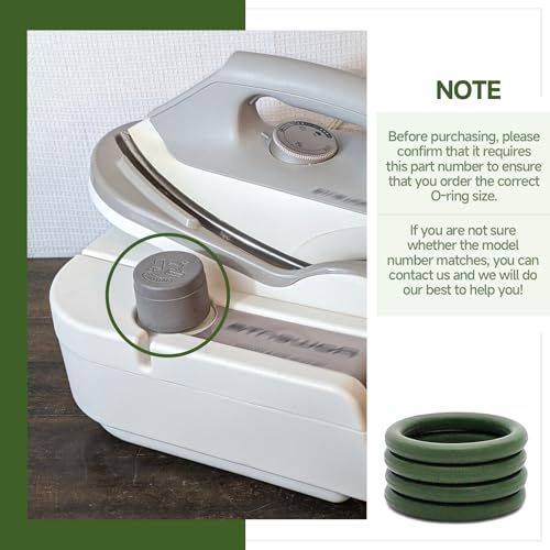 Boiler Cap O-Ring Seal for Rowenta DG5030 Steam Iron, 4-Pack Replacement