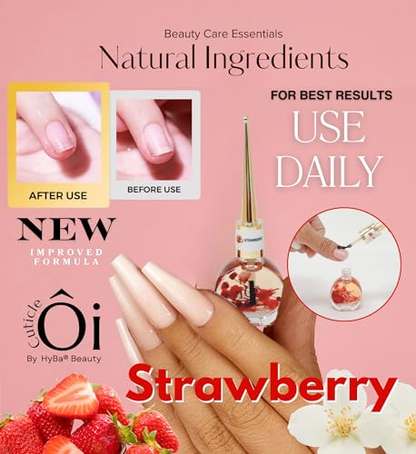 Strawberry Cuticle Oil Moisturizer for Nails - 12ml