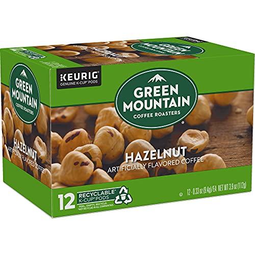 Green Mountain Hazelnut Light Roast K-Cup Pods - 12 Count