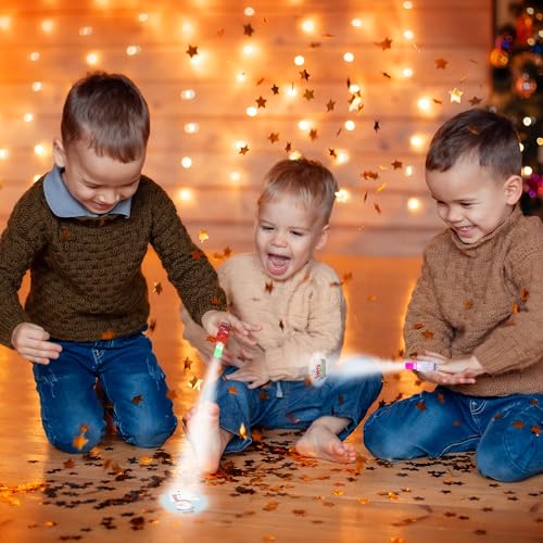 Christmas LED Finger Lights Set - 36 Pack, Fun Holiday Party Favors for Kids