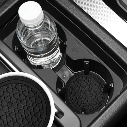 Non-Slip Car Cup Holder Coasters - 4 PCS Honeycomb Design