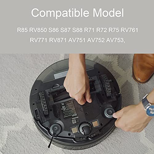 6-Pack Side Brushes for Shark ION Robot Vacuum AV751 AV752 RV850