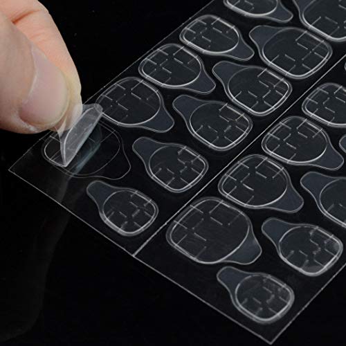 Wobe Nail Adhesive Tabs Jelly Glue Sticker for Press On Nails 600pcs