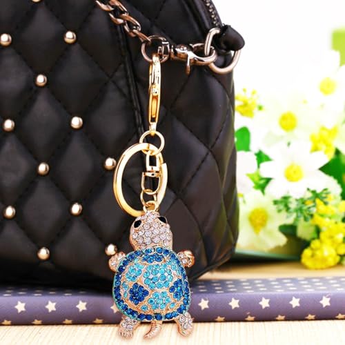 Glitzy Sea Turtle Christmas Ornament with Rhinestones - Beach Decor