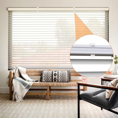 2-Inch Clear Valance Clips for Horizontal Blinds - 12 Pack
