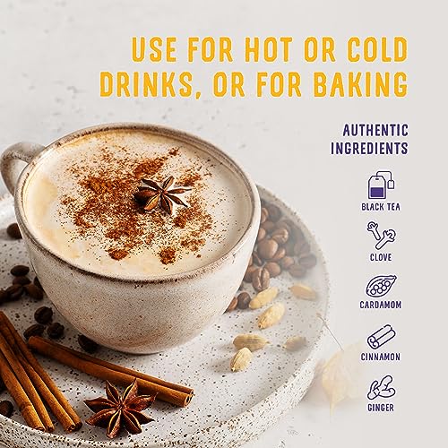Oregon Chai Original Dry Chai Latte Mix 10 Ounce (Pack of 6)