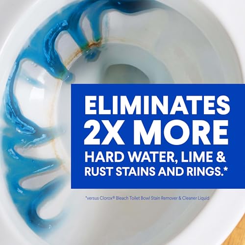 Clorox Heavy-Duty Toilet Bowl Cleaner Gel, Arctic Clean, 24 oz (Pack of 2)