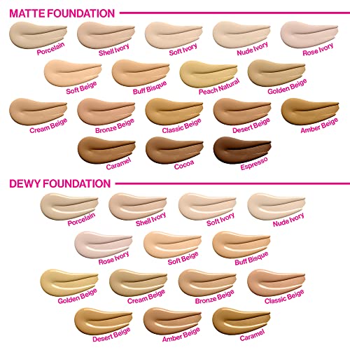 wet n wild Photo Focus Dewy Liquid Foundation - Rose Ivory