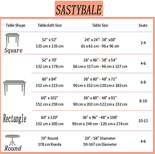 Rectangular Tablecloth 52 x 70 Inch - Red Checkered Fabric, Heavy Duty