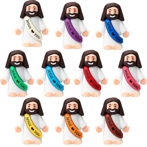 30pcs Little Jesus Figures Easter Egg Favors Religious Party Decorations