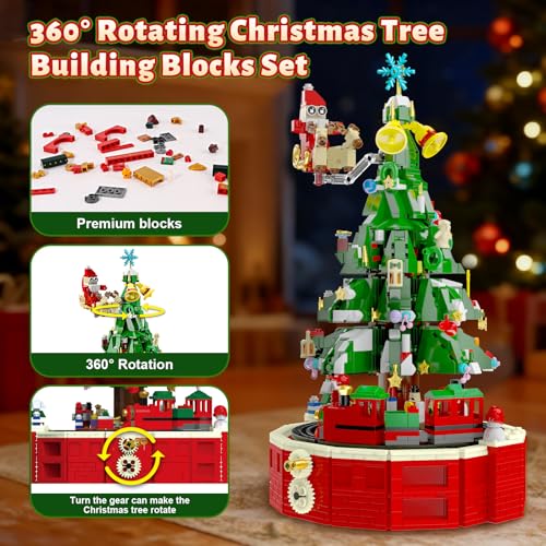 OCHIDO Rotating Christmas Tree Advent Calendar 2026 Kit