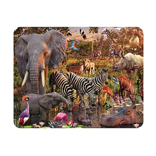 3D LiveLife Safari Refrigerator Magnet - Waterhole Lenticular Fridge Magnet