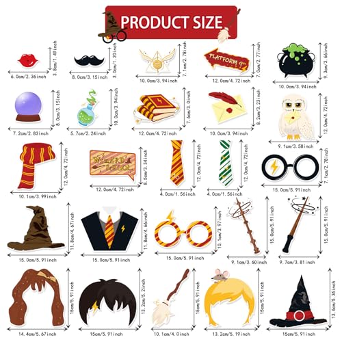25 Magical Wizard Photo Booth Props for Kids' Parties